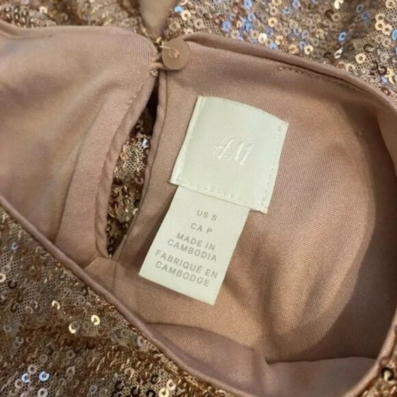 H&M Pink Sequin Tee - Picture 9 of 9